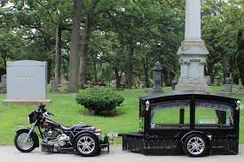 This Motorcycle Drawn Hearse Is A Better Way To Bury Bikers Mt Greenwood Chicago Dnainfo