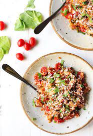 Asiago White Beans With Farro Kale And Tomatoes Pinch Of Yum Recipe Healthy One Pot Meals Vegetarian Healthy Recipes