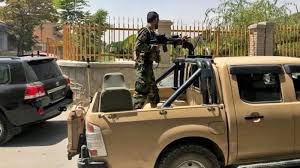 Armed taliban fighters have entered afghanistan's presidential palace in kabul hours after president ashraf ghani fled the country. Rbbgyqdvb52ijm