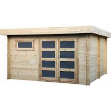 Abri de jardin europe de 3m² en clins de bois traité de 15mm pour le rangement de votre mobilier de jardin. Abri De Jardin En Bois Bois 28 Mm 14 9 M2 Vente Abri De Jardin En Bois Bois 28 Mm 14 9 M2