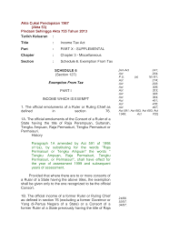 The ita describes the due diligence and reporting obligations that arise by virtue of the implementation of. Http Www Hasil Gov My Pdf Pdfam Schedule 6 Pdf