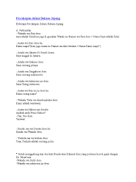 Maybe you would like to learn more about one of these? Percakapan Dalam Bahasa Jepang Pdf