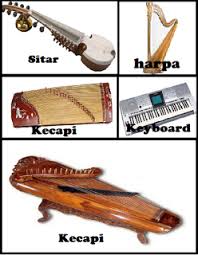 Contoh ansambel melodis adalah piano, rekorder, pianika, biola, terompet, tamborin dan harmonica. Penggolongan Musik Ansambel