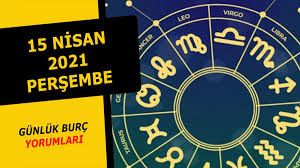 Astroloji ile ilgilenenlere bilgi veren yazımızda, hangi burcu neler bekliyor öğrenebilirsiniz. 15 Nisan Burc Yorumlari 15 Nisan 2021 Persembe Burc Ve Astroloji Yorumu