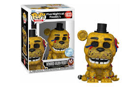 POP! Five Nights At Freddys - XXX Withered Golden Freddy | ToyChamp