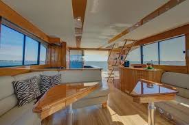 Clean And Classic Yacht Interior 2009 Maritimo 60 Motoryacht For Sale Used Yachts For Sale Yacht For Sale Luxury Yachts