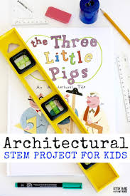 With a good warmer you can put your students into english mode; Architectural Stem Project For Kids With The Three Little Pigs