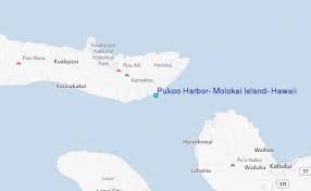 pukoo harbor molokai island hawaii tide station location guide