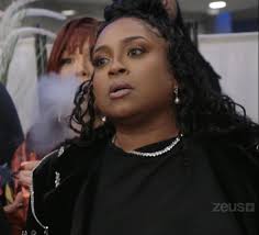 Person acting like a bodyguard