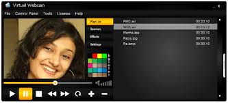 Chat programs such as aim, skype, yahoo! Download Virtual Webcam 8 0 1 122