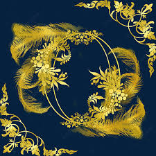 golden plant feather border golden plant aperture png transparent clipart image and psd file for free download pngtree
