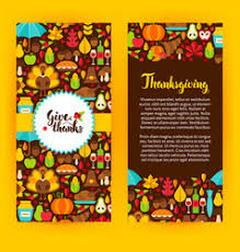 Cream and orange thanksgiving dinner poster. Thanksgiving Flyer Vector Images Over 6 900