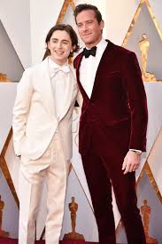 Call Me By Your Name Oscars Won Elio And Oliver Look Really Good At The Oscars Timothee Chalamet Supermodels Celebrity Best Friends