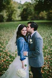 Ruffle dress and jean jacket for a comfy look. Pin On Wedding Tips Advice