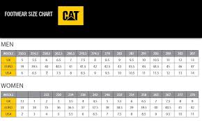 29 Competent Caterpillar Boot Size Chart