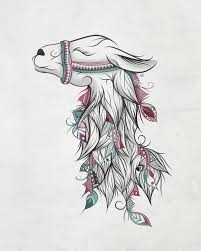 Pin By Help I M Drowning In Memes On Wow Llama Arts Boho Art Tribal Art