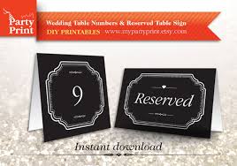 Printable Table Number Wedding Table Card Table Number Etsy Printable Table Numbers Card Table Wedding Wedding Table Numbers