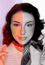 Exploring Black and White Film Colour Theory in Makeup