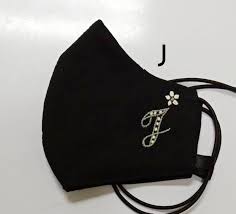 Personalized Embroidered Alphabet Face Mask With Neck Strap Etsy Confeccao De Mascaras Mascara De Moda Mascara Para Criancas