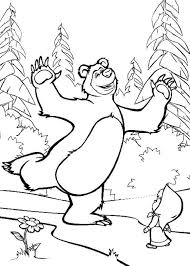 99 Disegni Di Masha E Orso Da Colorare Disegni Da Colorare Disegni Libri Da Colorare