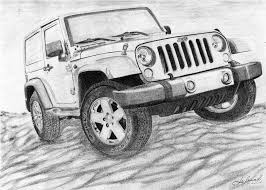 jeep drawing jeep art drawings