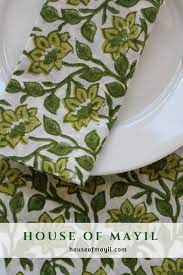 Free shipping on prime eligible orders. Pin On Block Print Napkins Cotton Dinner Napkins