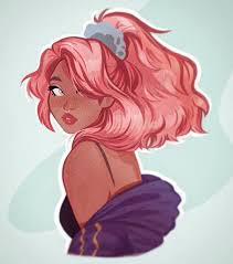 Feeling Art Blocked So I Decided To Doodle Something In My Comfort Zone Disgust And Space Buns Are My Favourite Th Characters Inspiration Drawing Art Cute Art