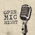 OPEN MIC in the RIVER GARDEN