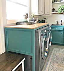 Easy Over Washer And Dryer Diy Laundry Table Laundry Table Diy Laundry Flipping Furniture