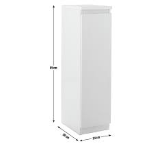 This pure white invokes welcoming futuristically clean sensations. Buy Argos Home Gloss Bathroom Floor Cabinet White Bathroom Furniture Clever Bathroom Storage White Bathroom Furniture Bathroom Flooring