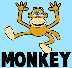 Start by drawing the face and mouth. How To Draw Cartoon Monkeys With Easy Step By Step Drawing Tutorial For Kids How To Draw Step By Step Drawing Tutorials