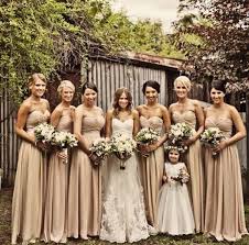 Ready For Marriage Now Bridesmaid Champagne Bridesmaid Dresses Wedding Entourage