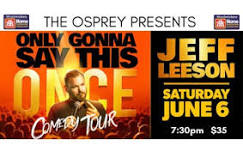 Jeff Leeson - "I'm Only Gonna Say This Once..."