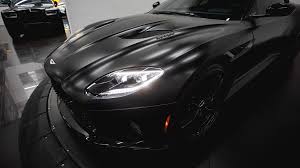 Image result for Satin Jet Black 2021 Aston Martin
