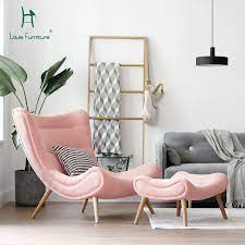 Find modern and trendy single seat sofa to make your home look chic and elegant, only on alibaba.com. Louis Fashion Single Sofa Nordic Style Living Room Furniture Pink Small Snail Chair Modern Simpl Nordic Style Living Room Stylish Living Room Living Room Sofa