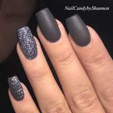 Charcoal Matte Nails So On Point Fashion Style Nails Nailsofinstagram Nailaddict 604 Simple Toe Nails Fashion Nails Shellac Nail Art