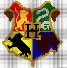 Minecraft Pixel Art Harry Potter Minecraft In 2020 Harry Potter Perler Beads Cross Stitch Harry Potter Harry Potter Crochet