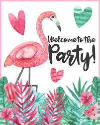 Free Printable Flamingo Party Pack The Cottage Market Flamingo Party Decor Flamingo Birthday Flamingo Themed Party