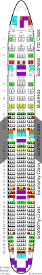 Emirates 777 Seat Plan Emirates Boeing 777 300 Seating