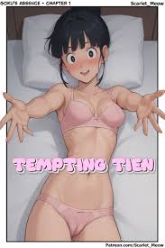 Tempting Tien - Goku's Absence Chi Chi Sex Comic Lust Part 2
