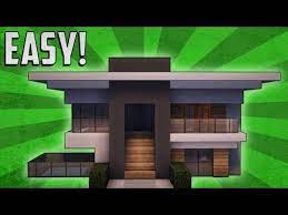 minecraft how to build a small modern house tutorial 14 youtube minecraft small modern house minecraft modern small modern home