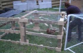 The pallets can be painted to make the chicken coop look funky. Turn Old Pallets Into A Chicken Tractor 7 Steps With Pictures Instructables