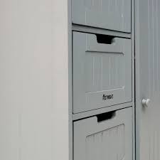 The downside of anything that is wall mounted is the fact that there will installation involved. Festnight Wall Mounted Storage Cabinet For Living Room Bedroon