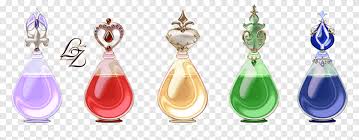 Five Assorted Color Potions Illustration Potion Bottle Perfume Magic Perfume Continental Perfume Bottle Perfume Plastic Bottle Png Pngegg Thats neat i always love drawing bottles or potions :3. five assorted color potions