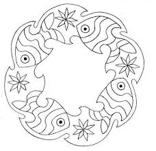 Balik Mandala Boyama 2 Mandala Boyama Sayfalari Mandala