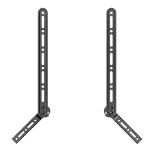 It may bring the soundbar slightly above ear level, but with a. Wali Universal Sound Bar Mount Bracket For Mounting Above Or Under Tv With Adjustable 3 Angled Extension Arm Fits Most 23 To 65 Inch Tvs Up To 33 Lbs Soundbar Sbr202 Black