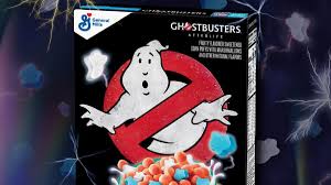 Merchandise (print/comics) (toys) (video games) unofficial & press: Ghostbusters Afterlife Cereal Messed Up Bad