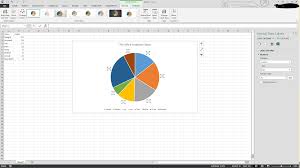 pie chart excel legend format