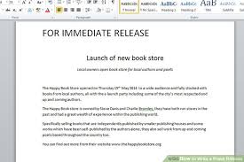 How To Write A Press Release Writing A Press Release Press Release Template Press Release Example