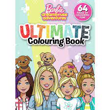 Barbie dreamhouse adventures dolls inspire storytelling fun! Barbie Dreamhouse Adventures Ultimate Colouring Book Big W